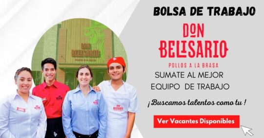 OFERTA DE TRABAJO EN DON BELISARIO, TRABAJA CON NOSTROS EN DON BELISARIO, EMPLEOS EN DON BELISARIO