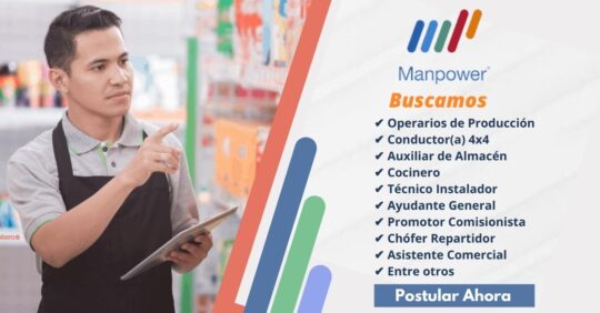 EMPLEOS EN MANPOWER, CONVOCATORIA DE TRABAJO EN MANPOWER