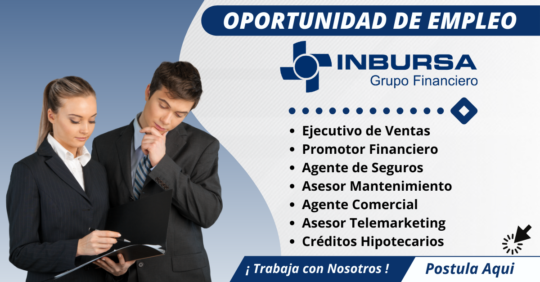TRABAJOS EN GRUPO INBURSA, EMPLEO EN INBURSA, INBURSA NECESITA PERSONAL, Inbursa asesores bolsa de trabajo