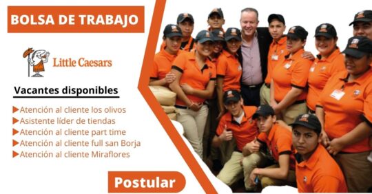 CONVOCATORIA LITTLE CAESARS