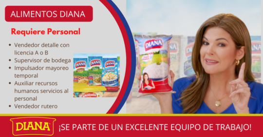 CONVOCATORIA ALIMENTOS DIANA