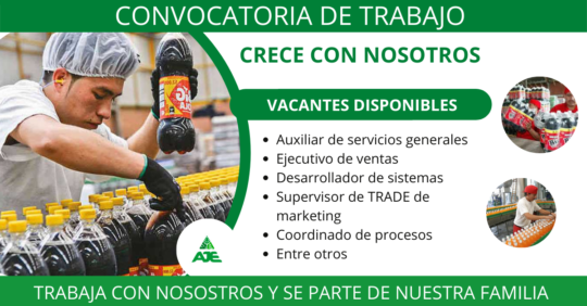 CONVOCATORIA EN AJE
