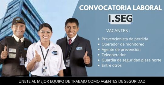 CONVOCATORIA ISEG