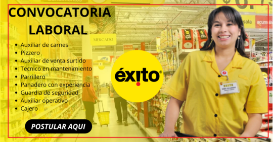 CONVOCATORIA DE GRUPO EXITO