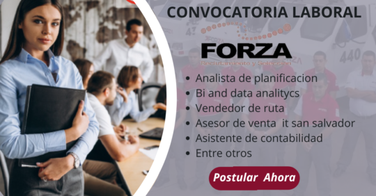 CONVOCATORIA DE FORZA
