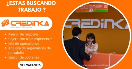 TRABAJOS EN CREDINKA