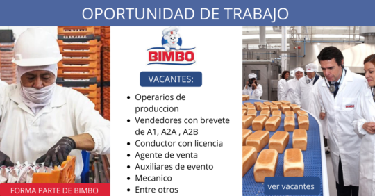 CONVOCATORIA DE BIMBO