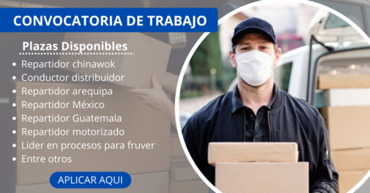 CONVOCATORIA DE REPARTIDORES