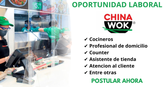 CONVOCATORIA DE CHINAWOK