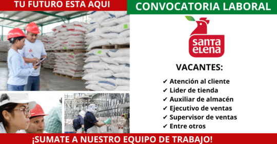CONVOCATORIA EN SANTA ELENA