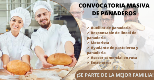 CONVOCATORIAS DE TRABAJOS EN PANADERIAS