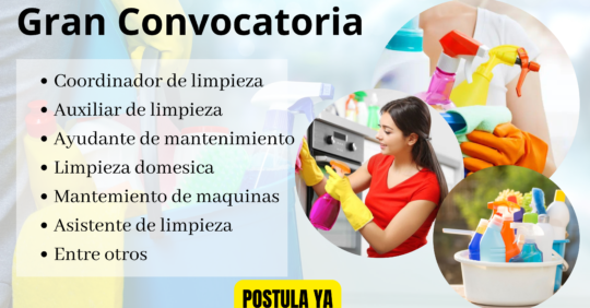 TRABAJOS EN LIMPIEZA