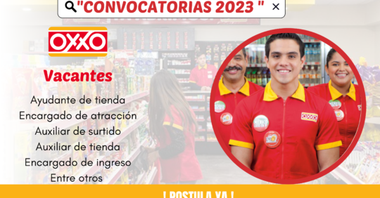 TRABAJOS PARA OXXO